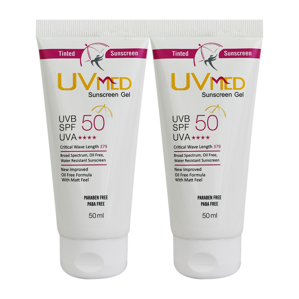Uvmed Tinted Sunscreen Cream SPF 50