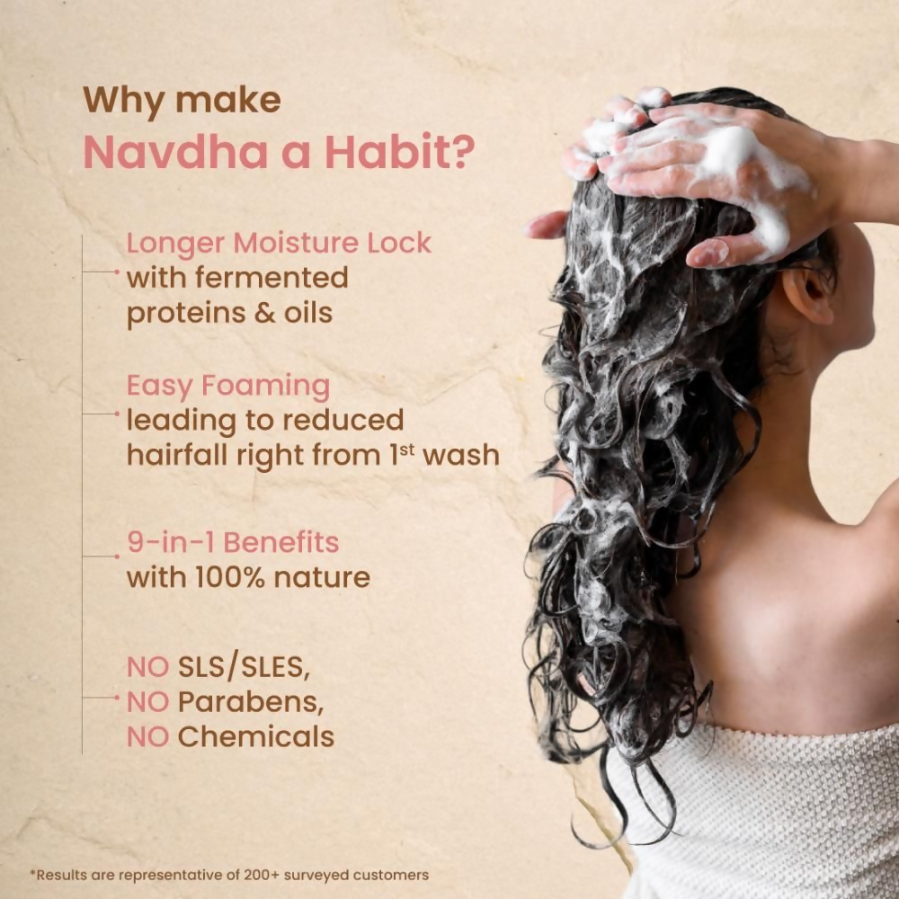 Nat Habit Five Oil Hibiscus Navdha Shampoo