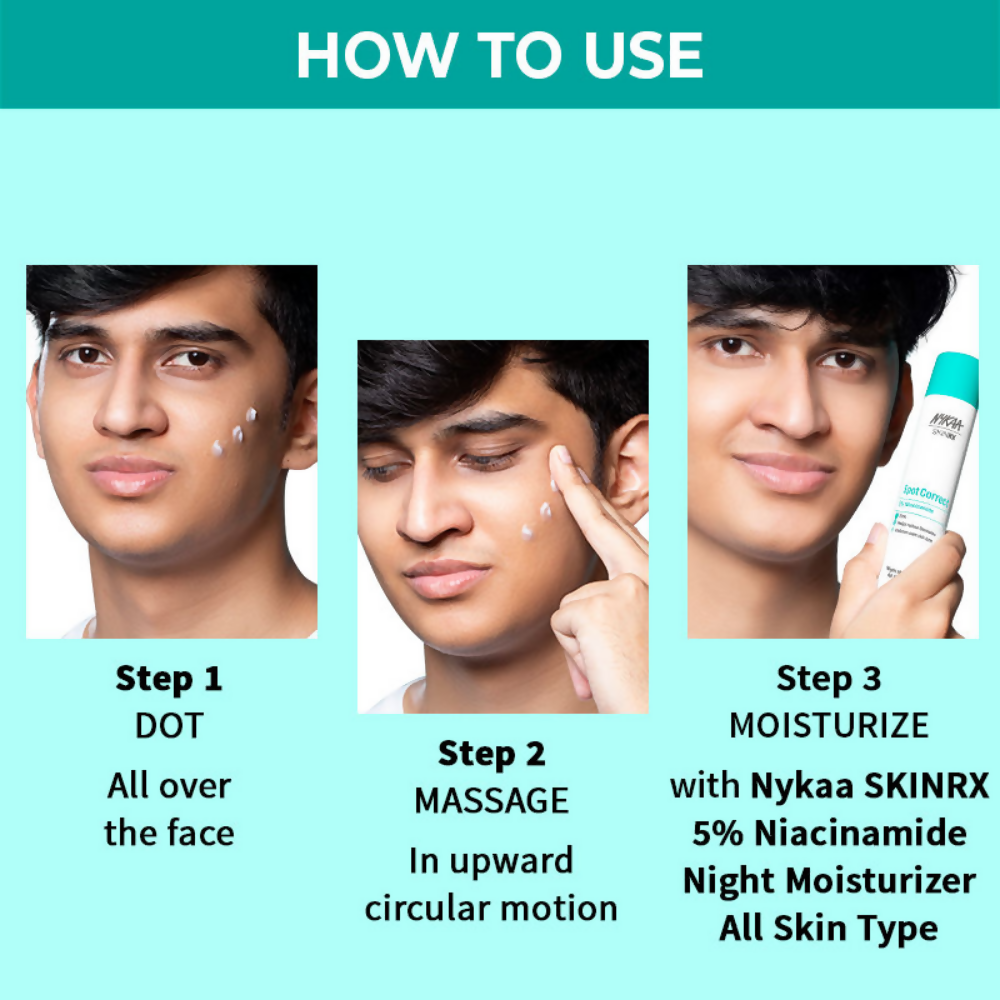 Nykaa SKINRX Spot Correct 5% Niacinamide Night Moisturizer