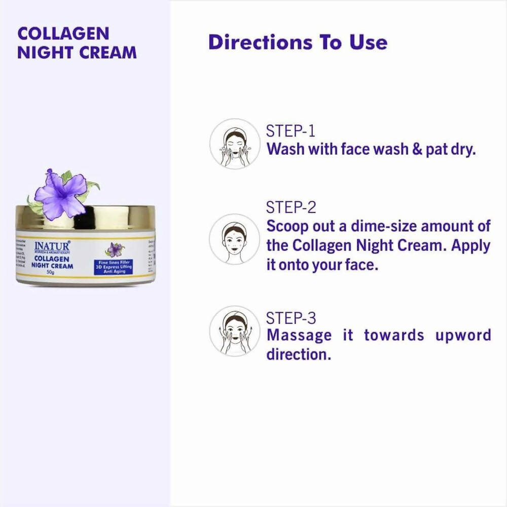 Inatur Collagen Night Cream