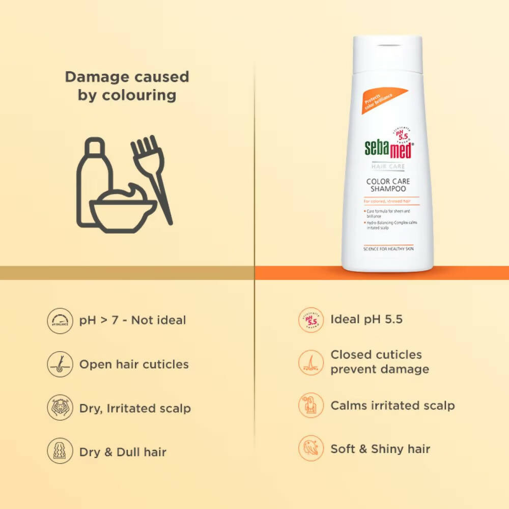 SebaMed Color Care Shampoo|Ph5.5