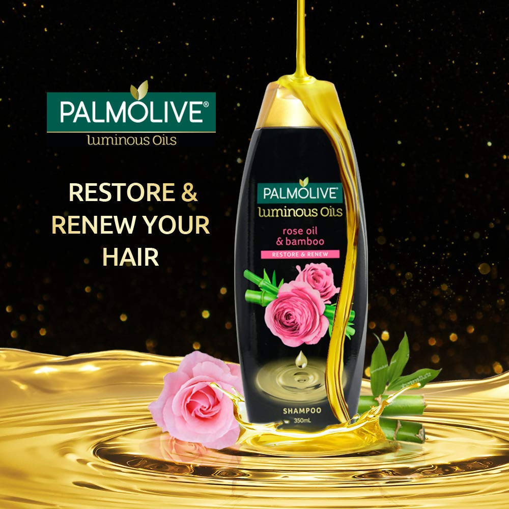 Palmolive Luminous Oils Rose Oil & Bamboo Shampoo