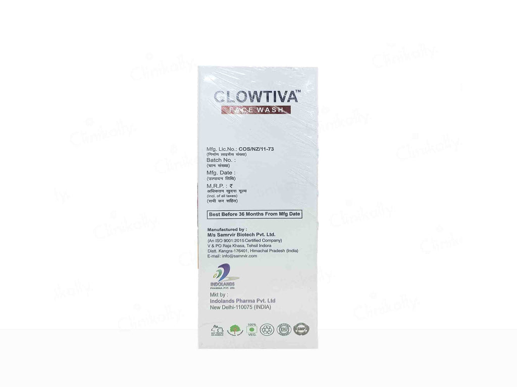 Glowtiva Skin Illuminating Brightening Face Wash