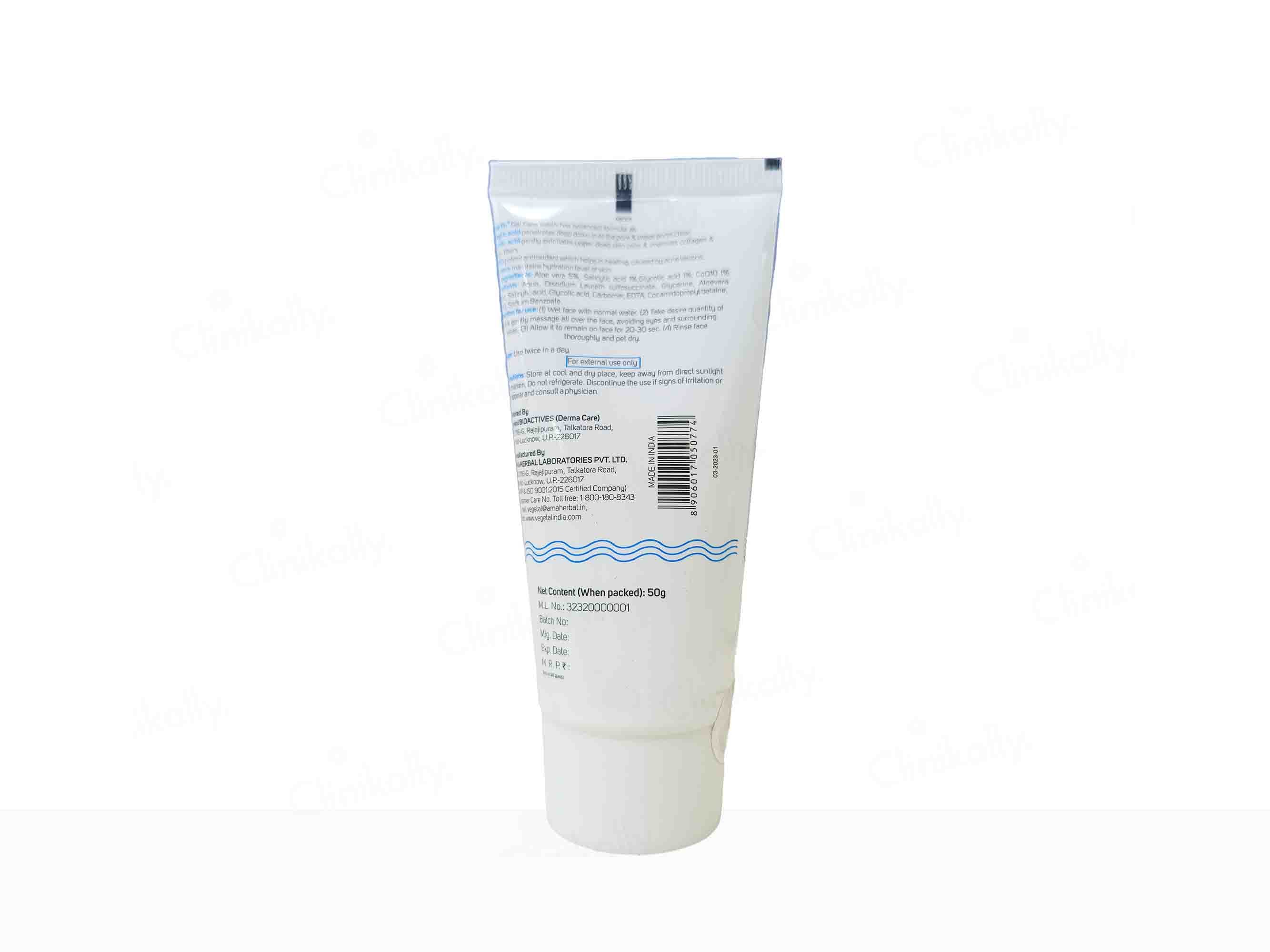 Vegetal Acnoklin Gel Face Wash