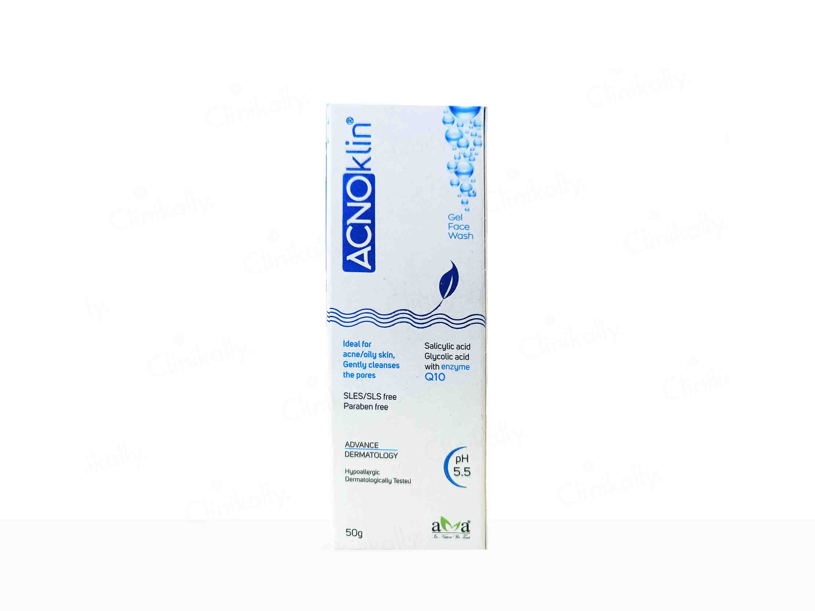 Vegetal Acnoklin Gel Face Wash