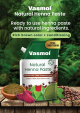 Vasmol Natural Henna Paste Ready To Use