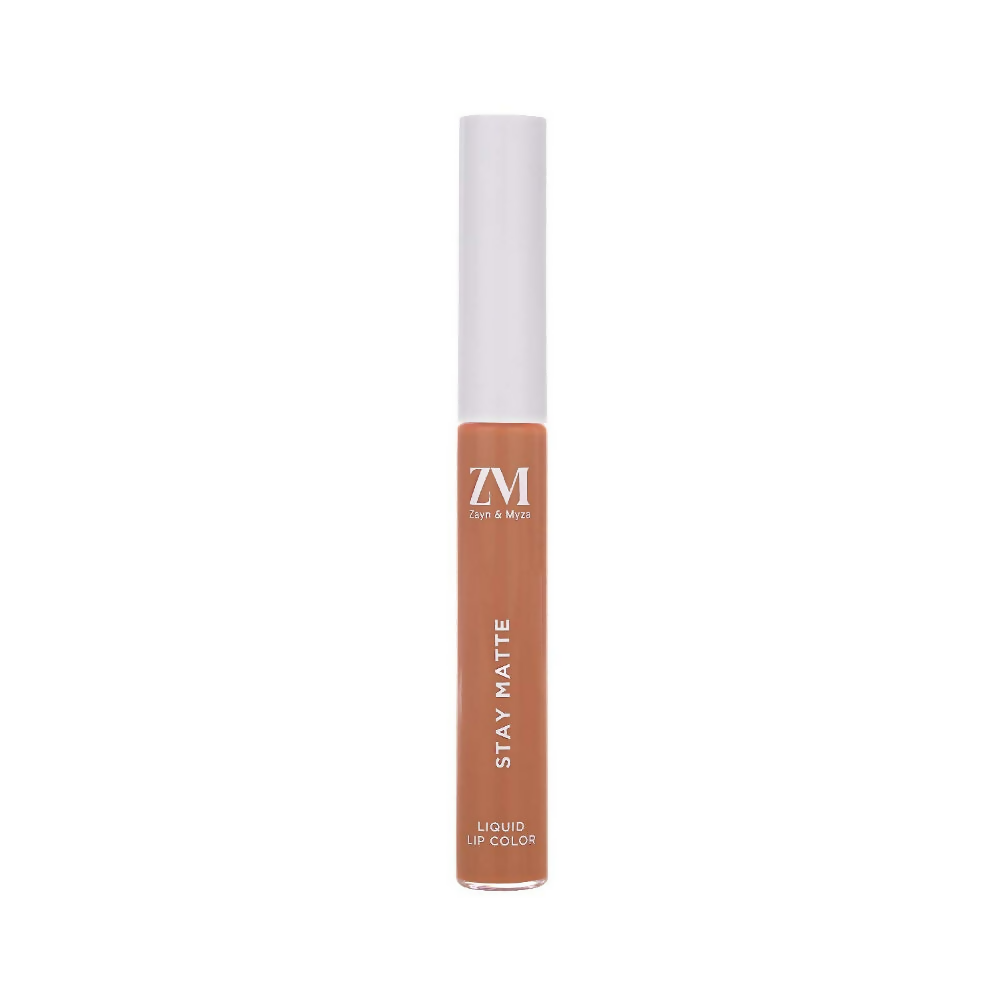 Zayn & Myza Stay Matte Liquid Lip Color - 09 Nude Latte