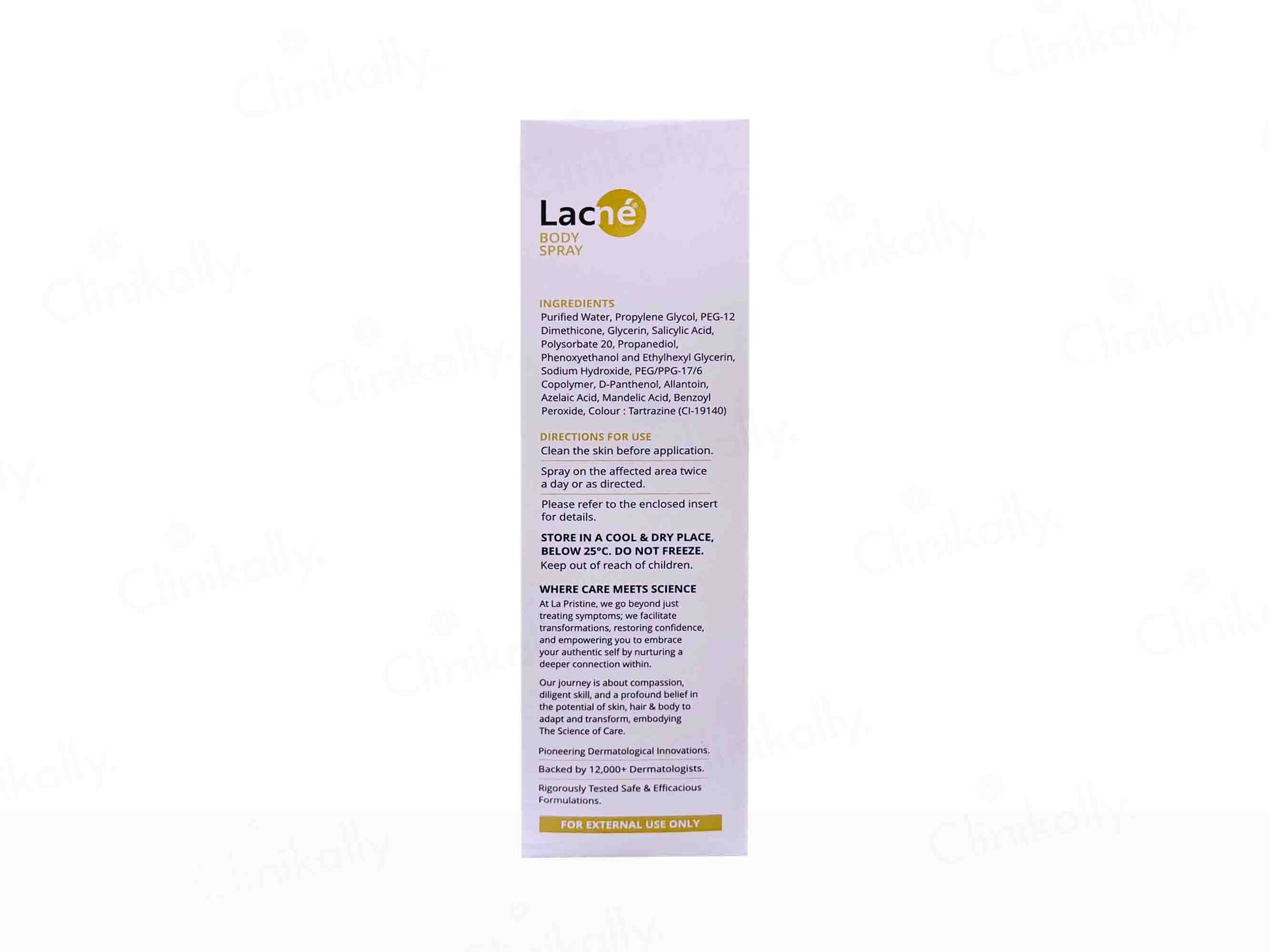 Lacne 360 Acne Treatment Body Spray