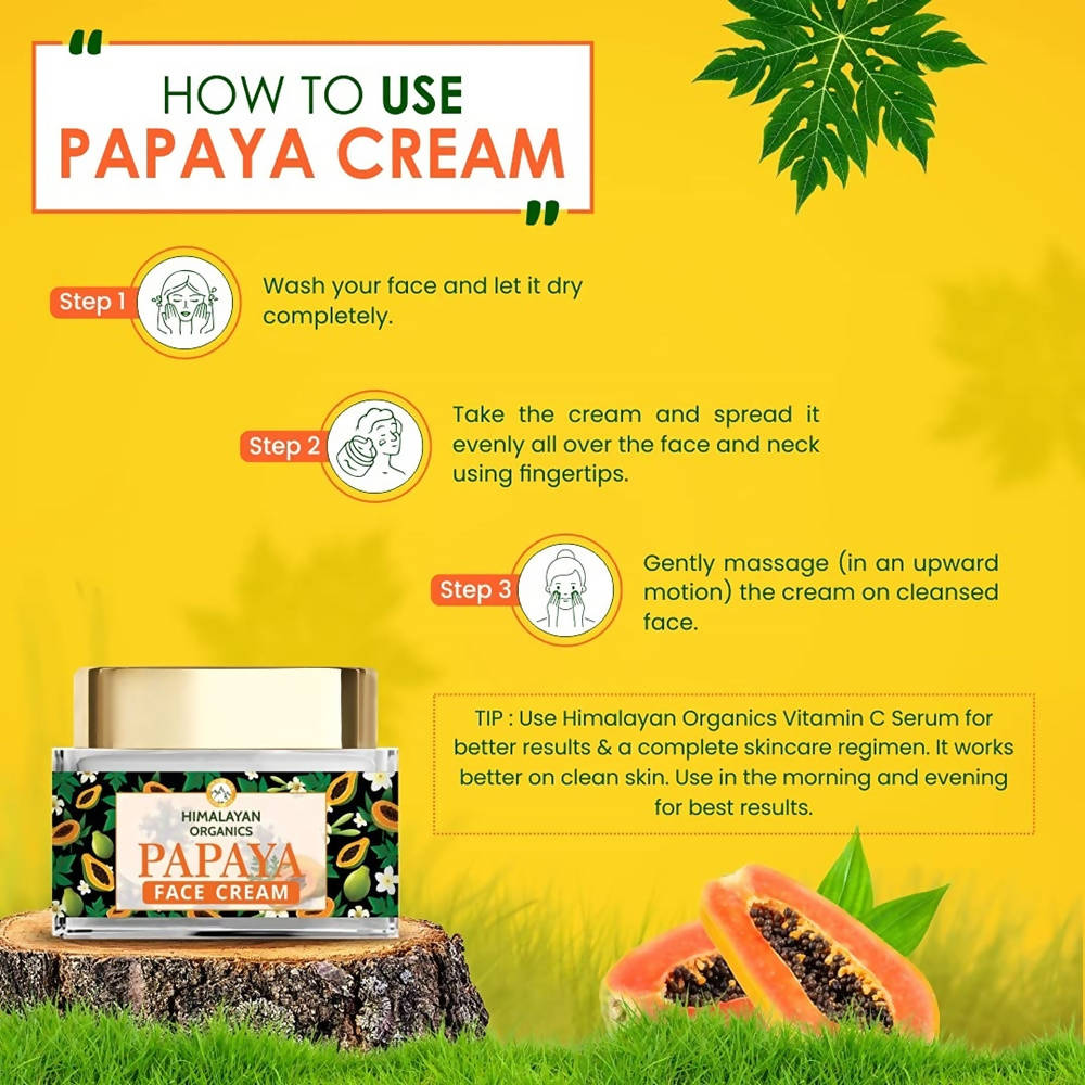 Himalayan Organics Papaya Face Cream