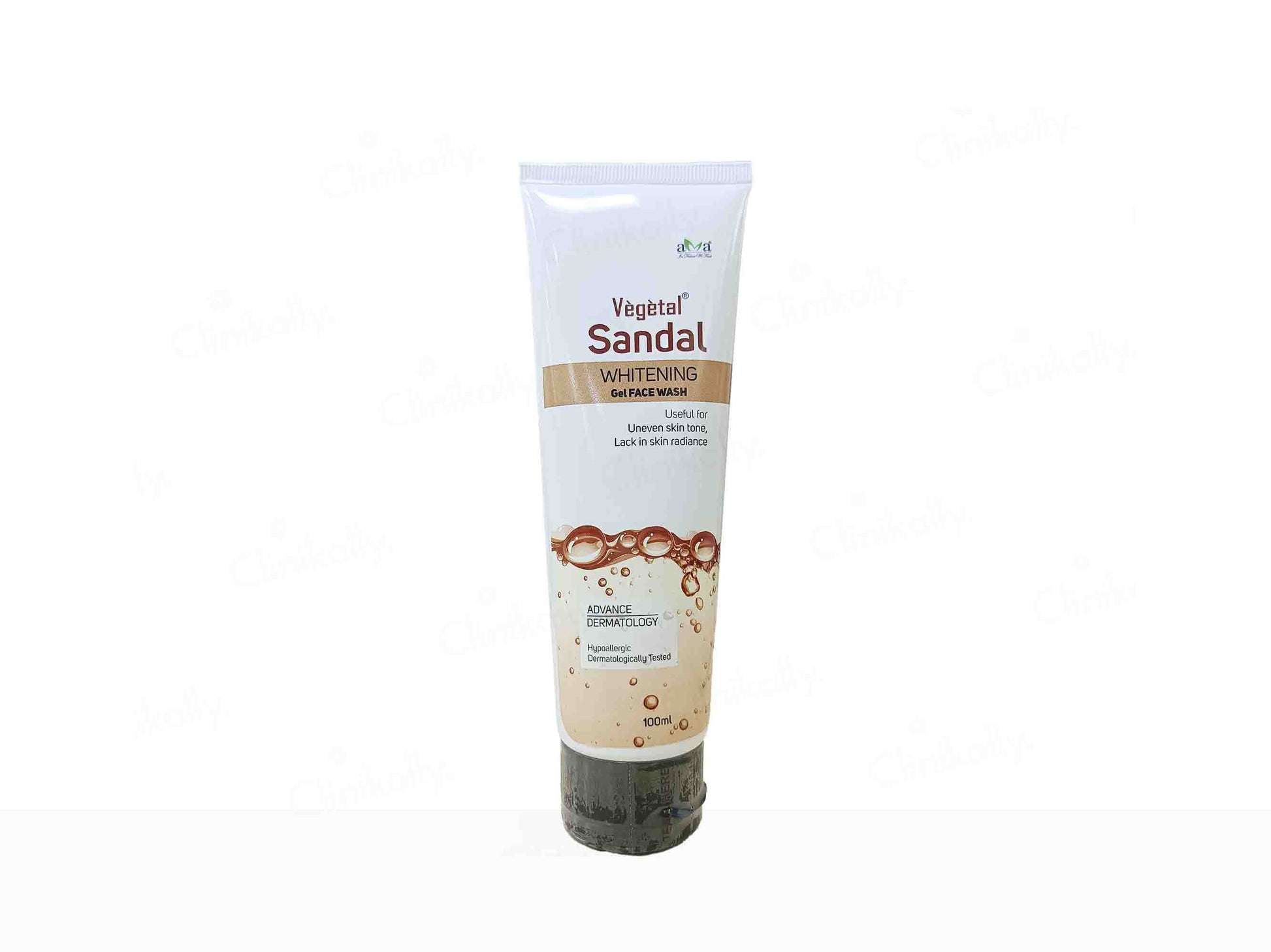 Vegetal Sandal Whitening Gel Face Wash