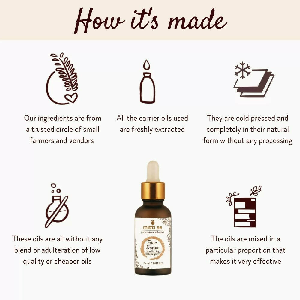 Mitti Se Skin Firming Natural Glow Face Serum