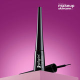 Pilgrim Metallic Eyeliner Black Scandal, Long Lasting & Smudge Proof Enriched With Argan Oil