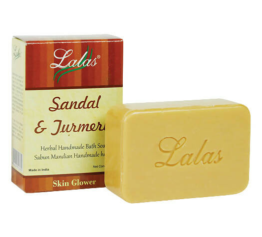 Lalas Sandal & Turmeric Handmade Herbal Bath Soap