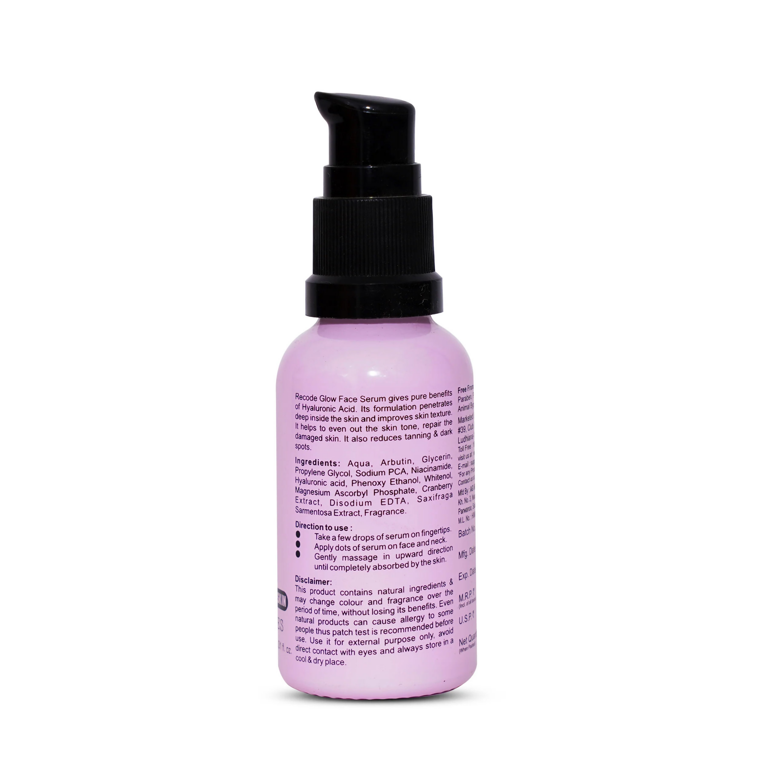 Recode Ace Of Base Glow Face Serum