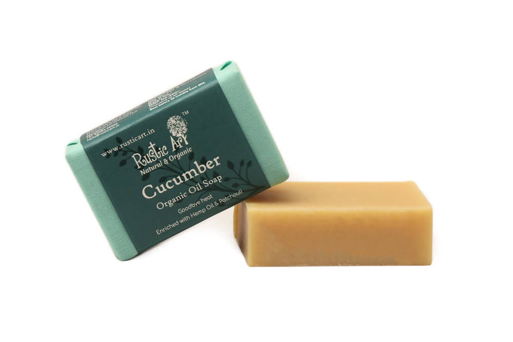 Rustic Art Cucumber Organic Oil Soap