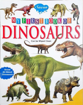 My First Book of Dinosaurs Wipe And Clean