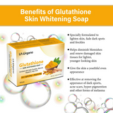 LA Organo Glutathione Haldi Chandan Skin Lightening & Brightening Soap