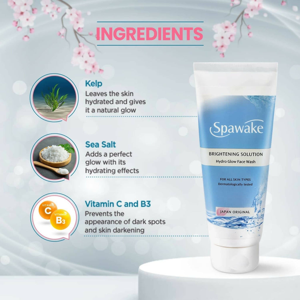 Spawake Brightening Solution Hydro Glow Face Wash
