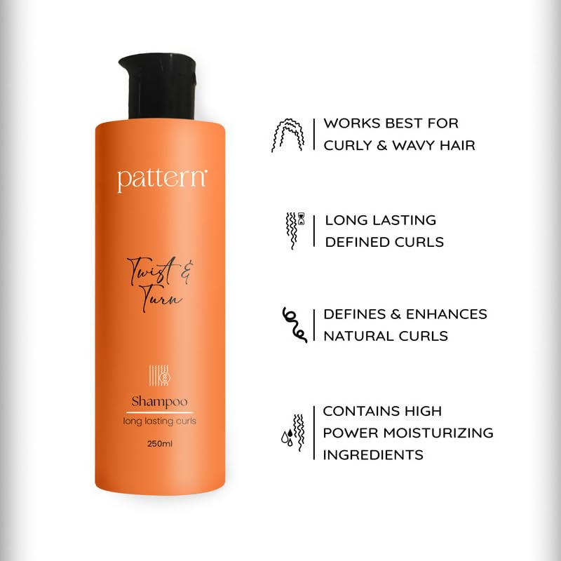 Pattern Twist & Turn Shampoo For Men & Women