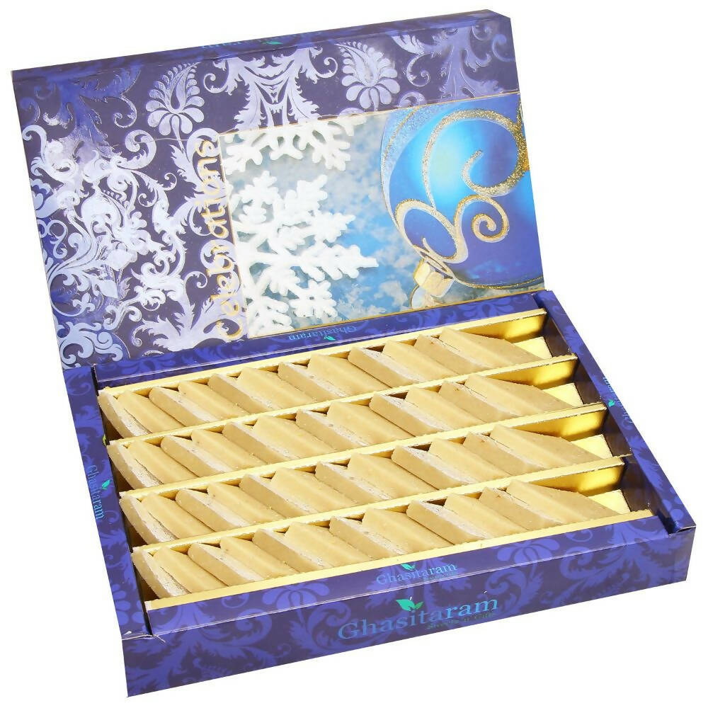 Ghasitaram Sugarfree Pure Kaju Katlis Sweet Box