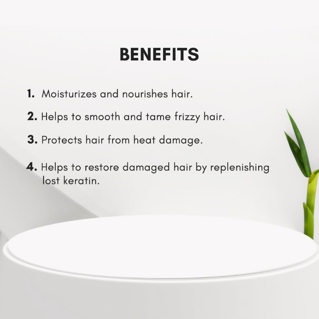 The Eco Mama Argan Keratin Shampoo With Amla Oil, Bhringraj Oil, and Vitamin E