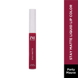 Zayn & Myza Stay Matte Liquid Lip Color - 08 Party Mauve