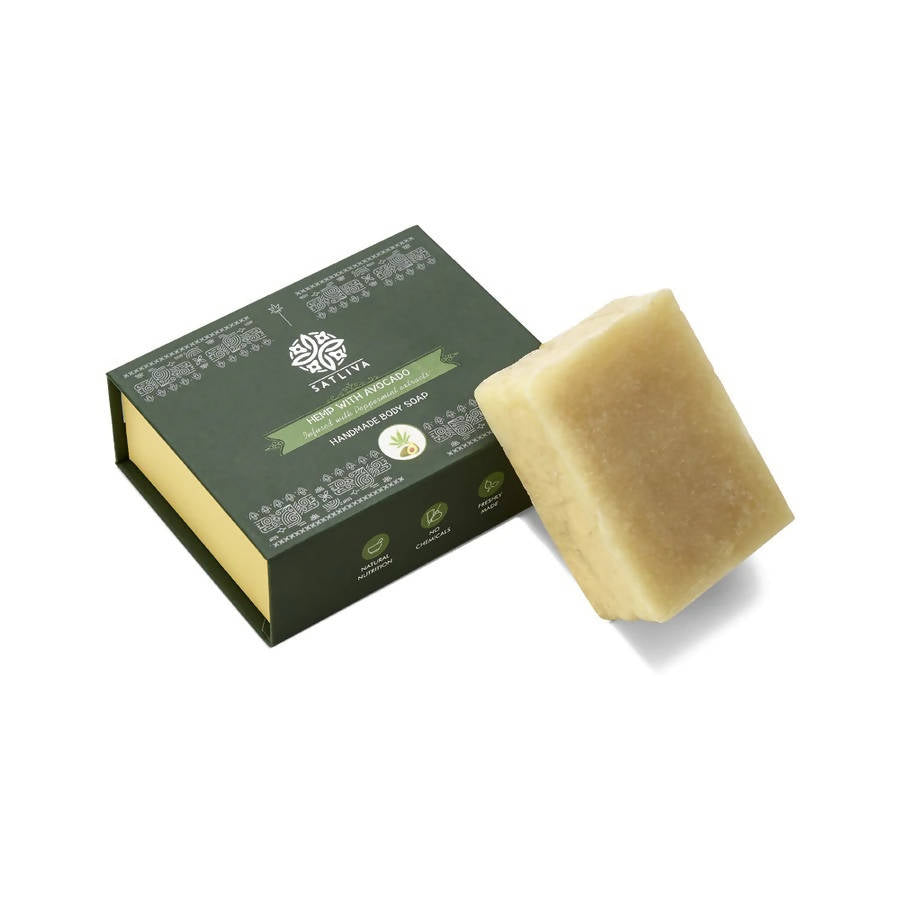 Satliva Hemp with Avocado & Essential Oil Handmade Body Soap