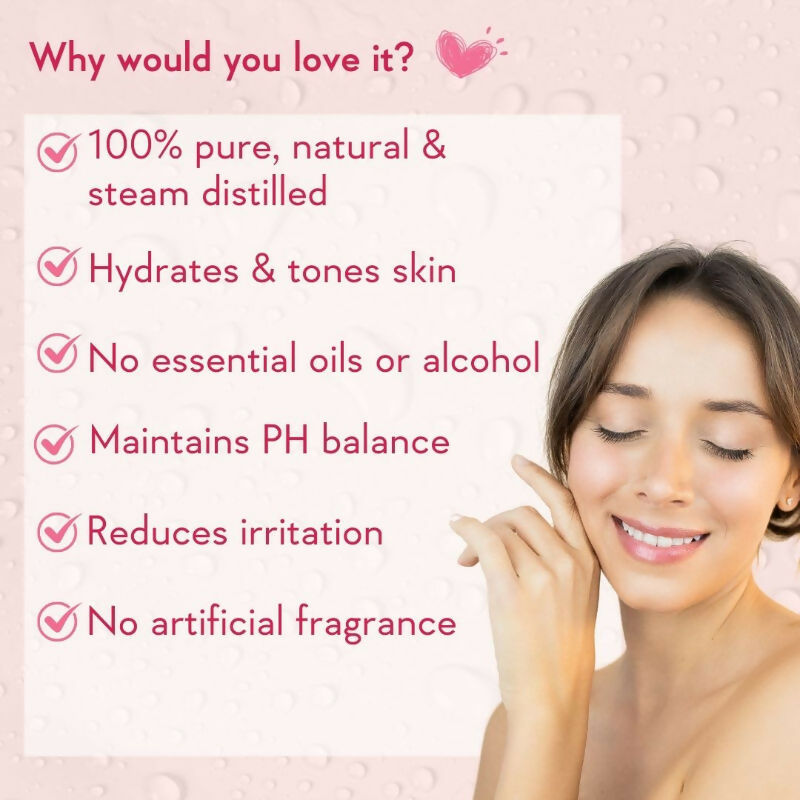 Wishcare Pure Aloe Vera Gel+ Rose Water Combo