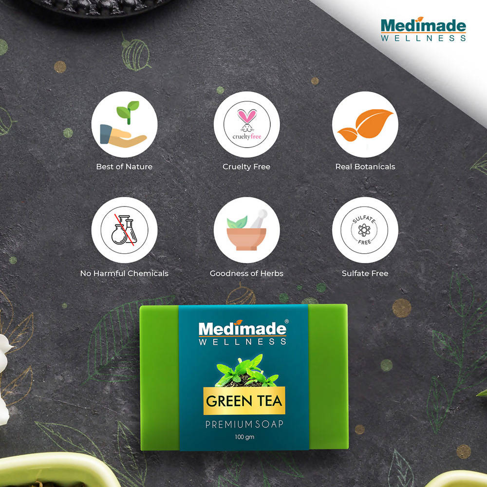 Medimade Wellness Green Tea Premium Soap