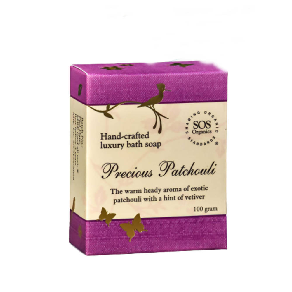 SOS Organics Precious Patchouli Luxury Bath Soap