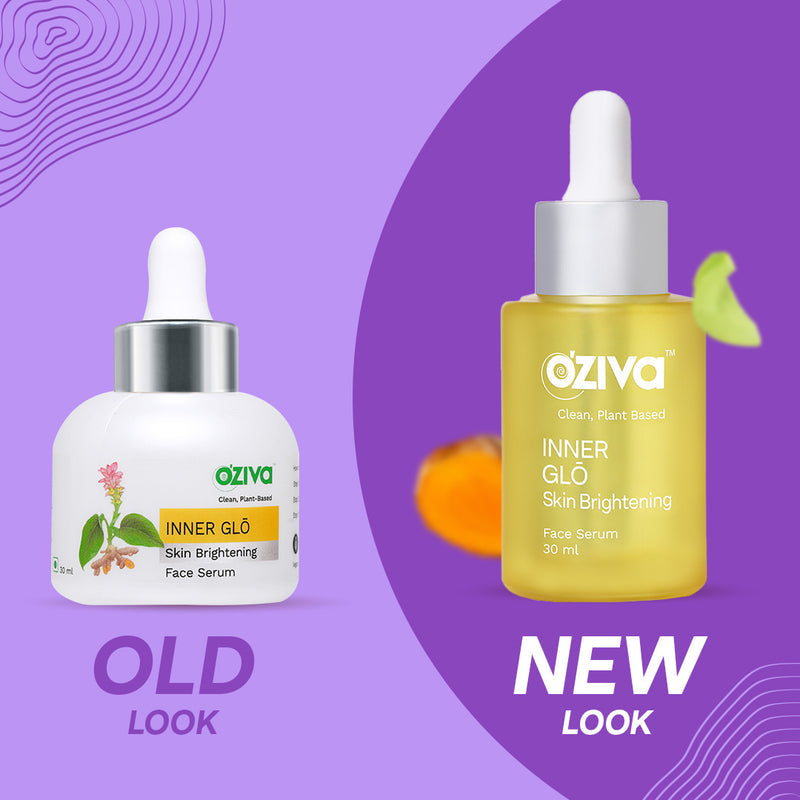 OZiva Plant Based Inner Glō Skin Brightening Face Serum