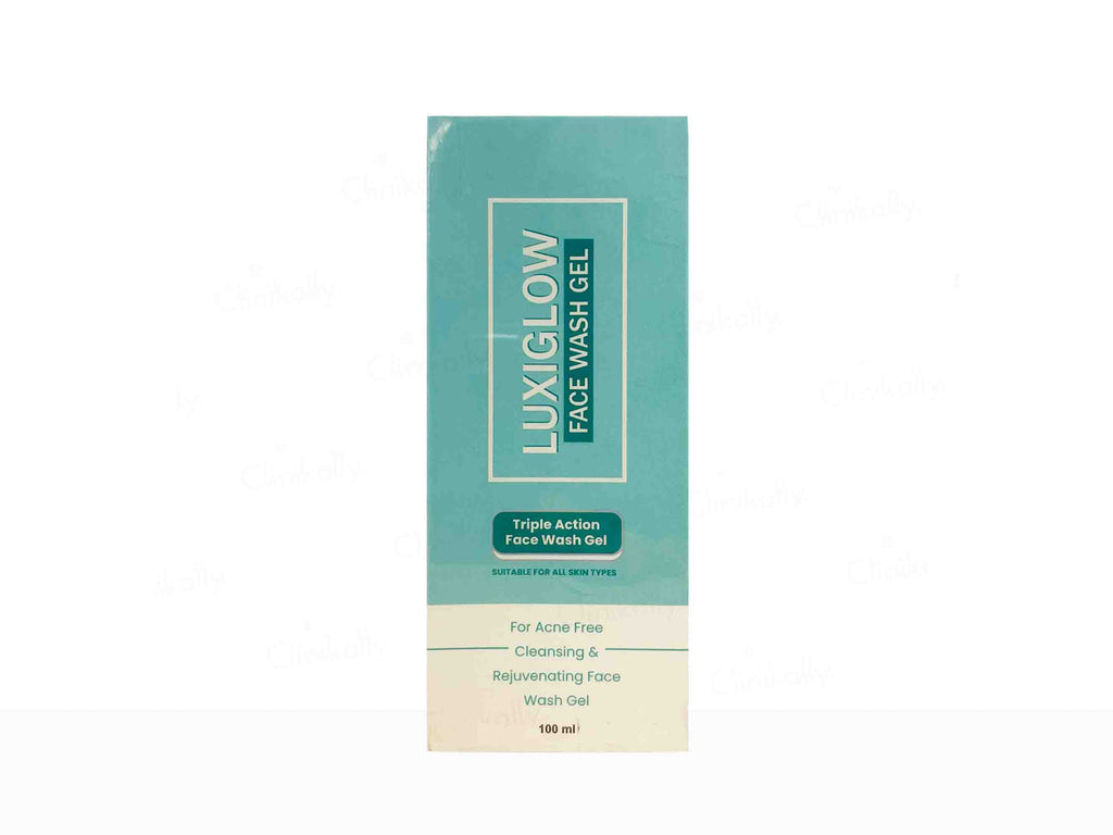Luxiglow Triple Action Face Wash Gel
