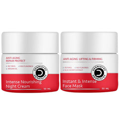 Dermistry Anti Aging Intense Nourishing Night Cream & Instant Intense Face Mask