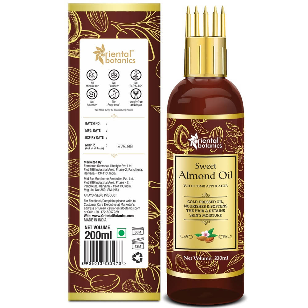 Oriental Botanics Sweet Almond Oil
