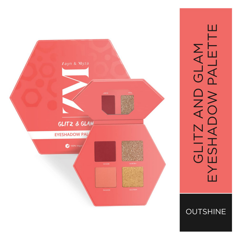 Zayn & Myza Glitz And Glam Eye Shadow Palette - Outshine