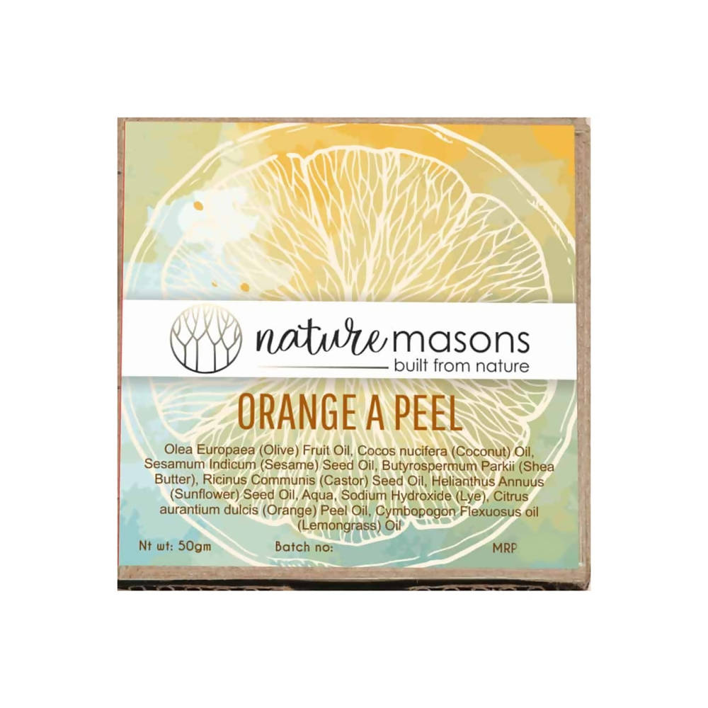 Nature Masons Orange A Peel Soap