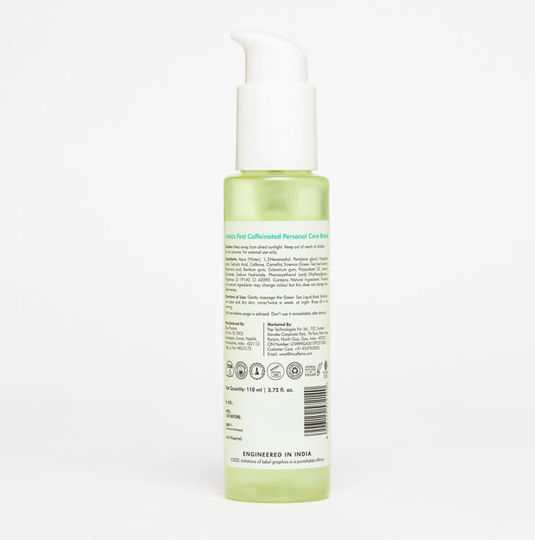 mCaffeine Green Tea & 2% BHA Salicylic Acid Body Exfoliator