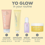 Wishful By Huda Beauty Yo Glow Enzyme Scrub - Korean Skincare