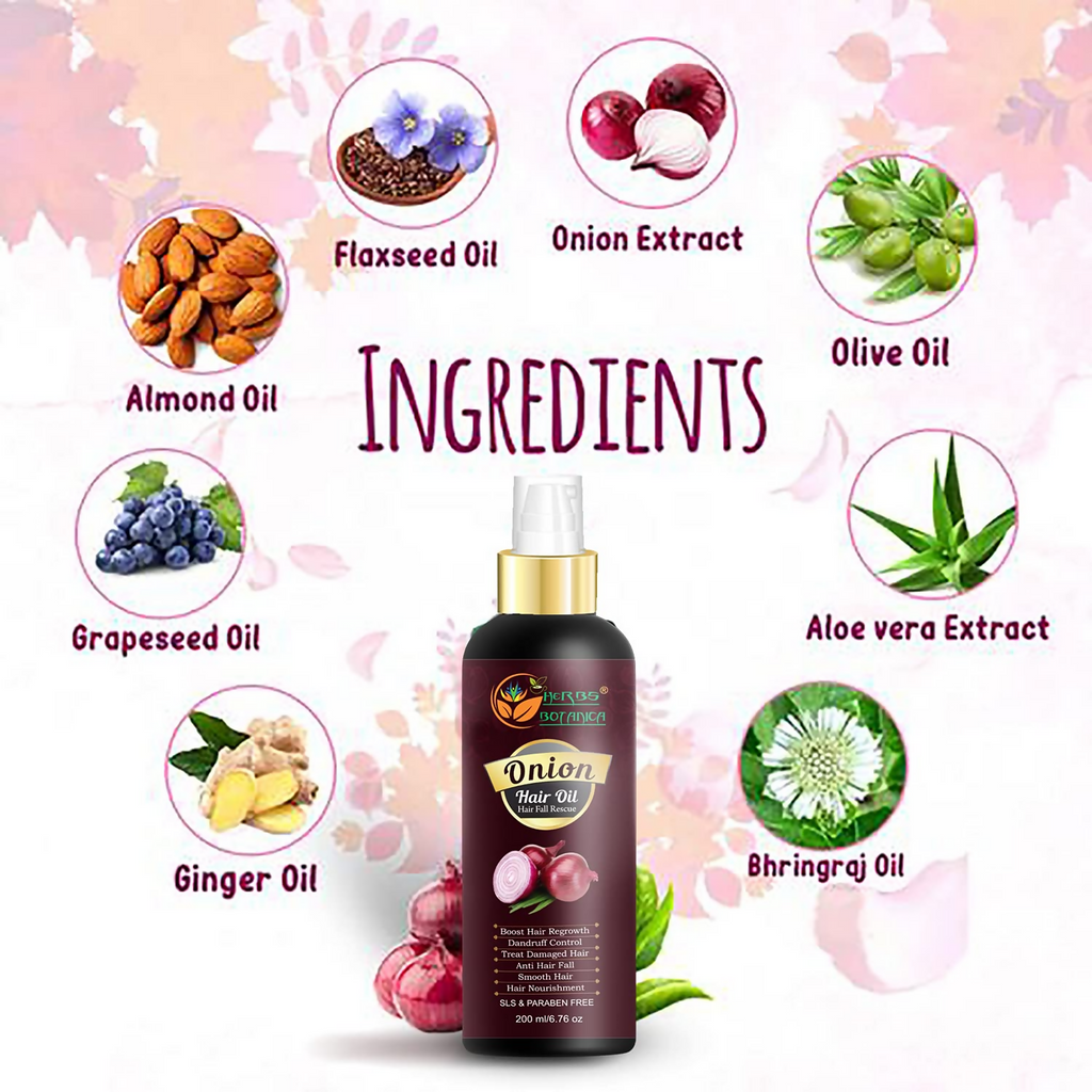 Herbs Botanica Red Onion Hair Oil
