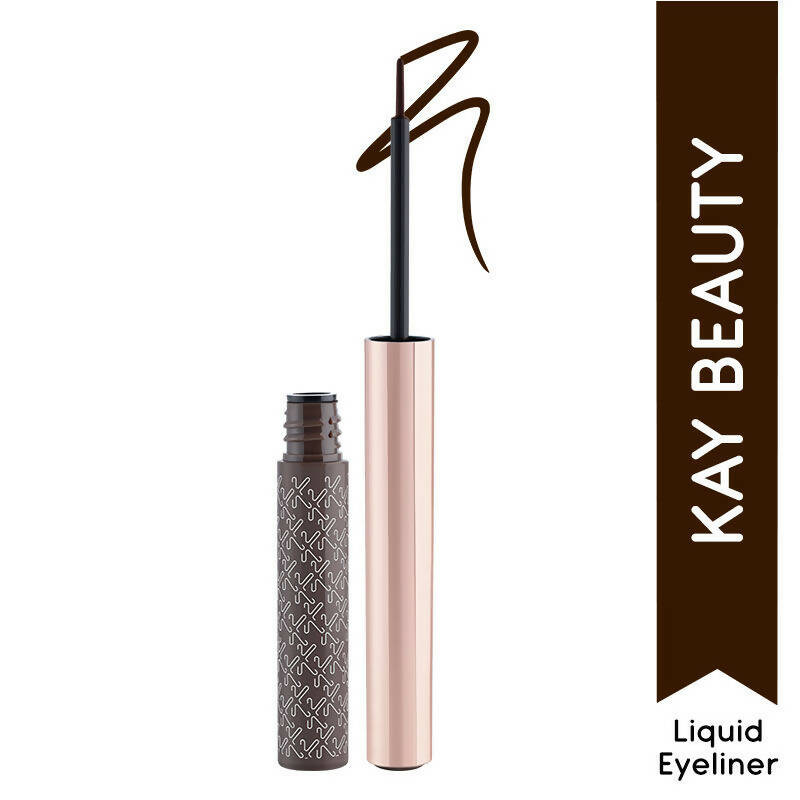 Kay Beauty By Katrina Kaif Quick Dry Liquid Eyeliner - Grunge Raisin