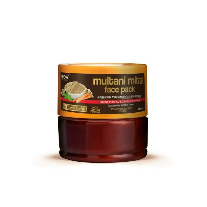 Wow Skin Science Multani Mitti Face Pack