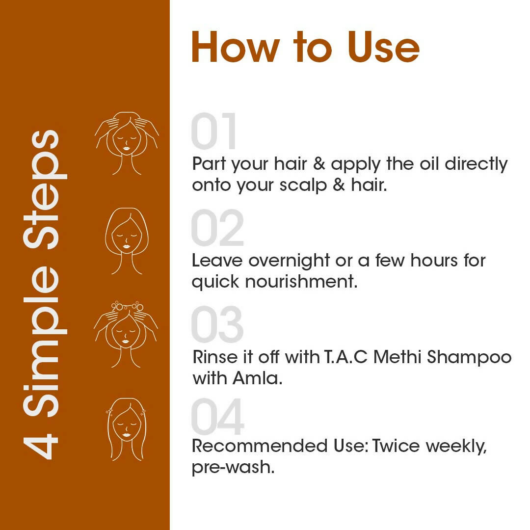 TAC - The Ayurveda Co. Methi Hair Oil