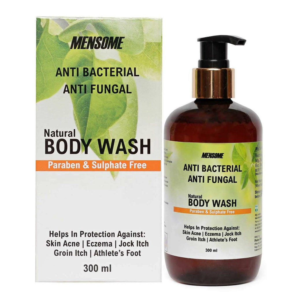 MENSOME Natural Anti Bacterial & Anti Fungal Body Wash Gel