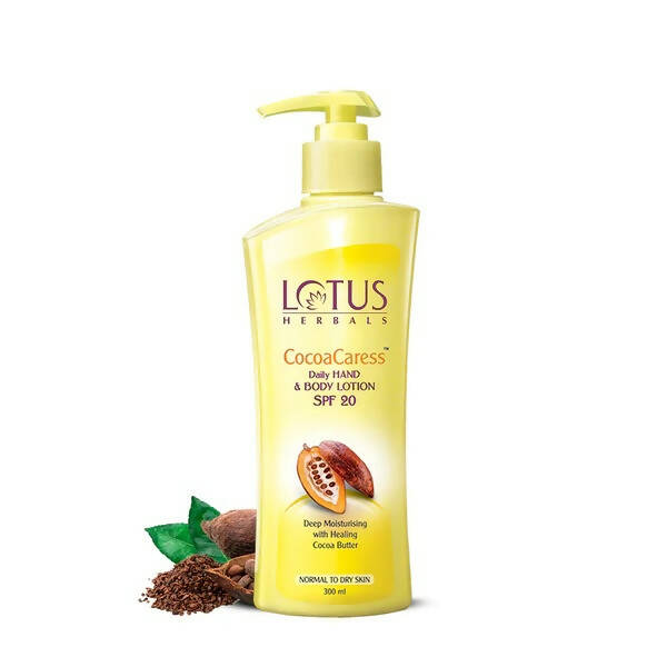 Lotus Herbals CocoaCaress Daily Hand & Body Lotion