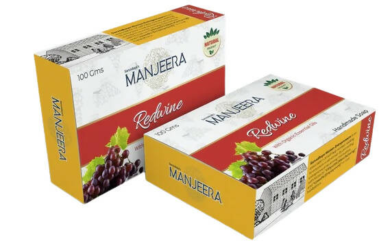 Manjeera Red Wine Hand Made Soap