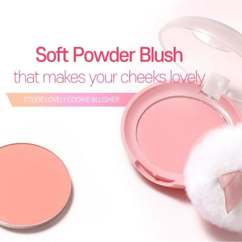 Etude House Lovely Cookie Pressed Powder Blush - Peachy