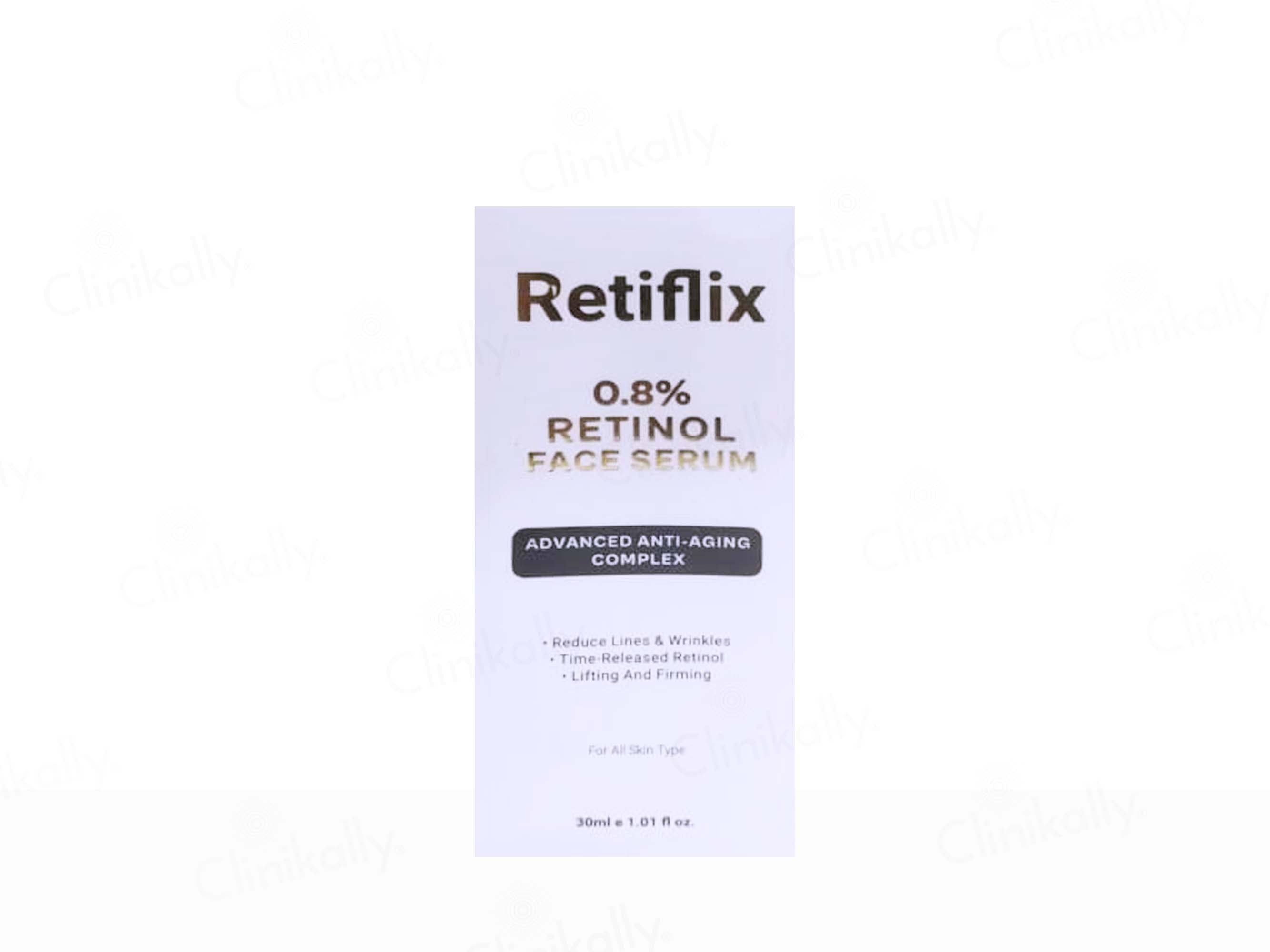 Retiflix 0.8% Retinol Advanced Anti-Aging Face Serum