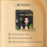 NuZen Herbal Natural Black Henna