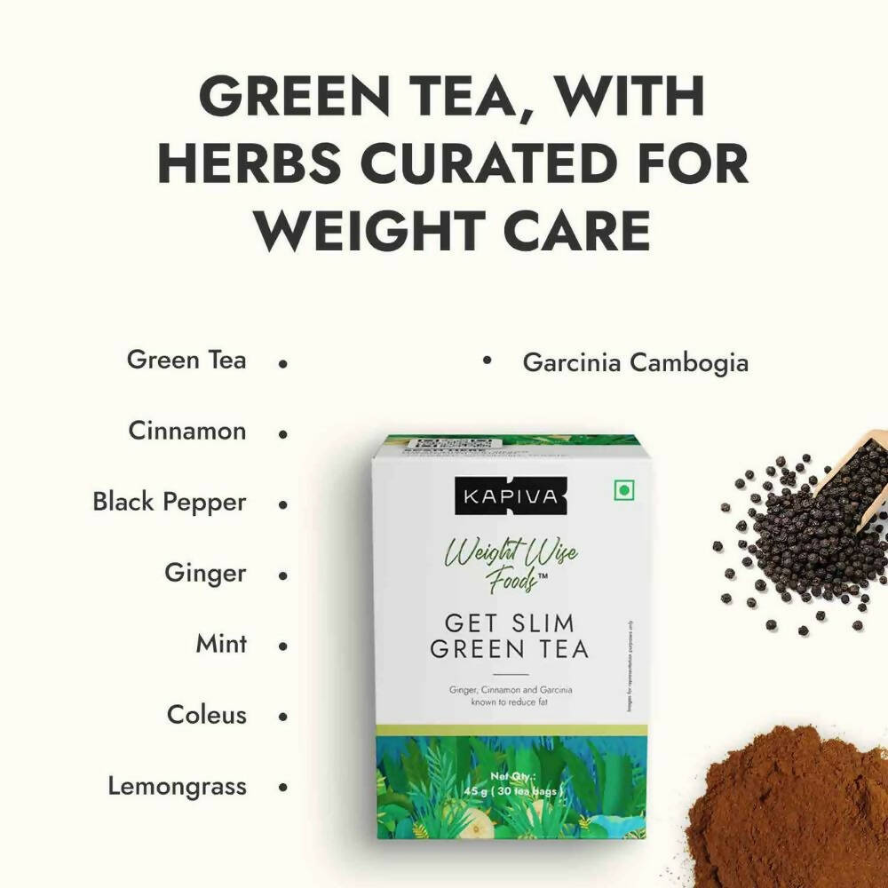 Kapiva Ayurveda Get Slim Green Tea Sachet