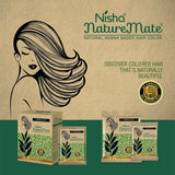 Nisha Nature Mate Henna Based Hair Black Color Powder